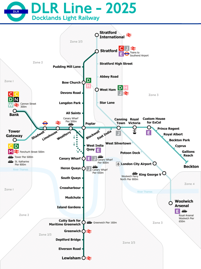 Dockland light railway