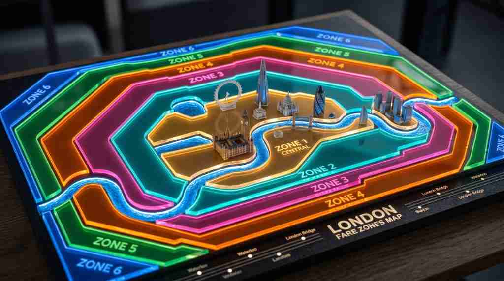 London Fare Zones 