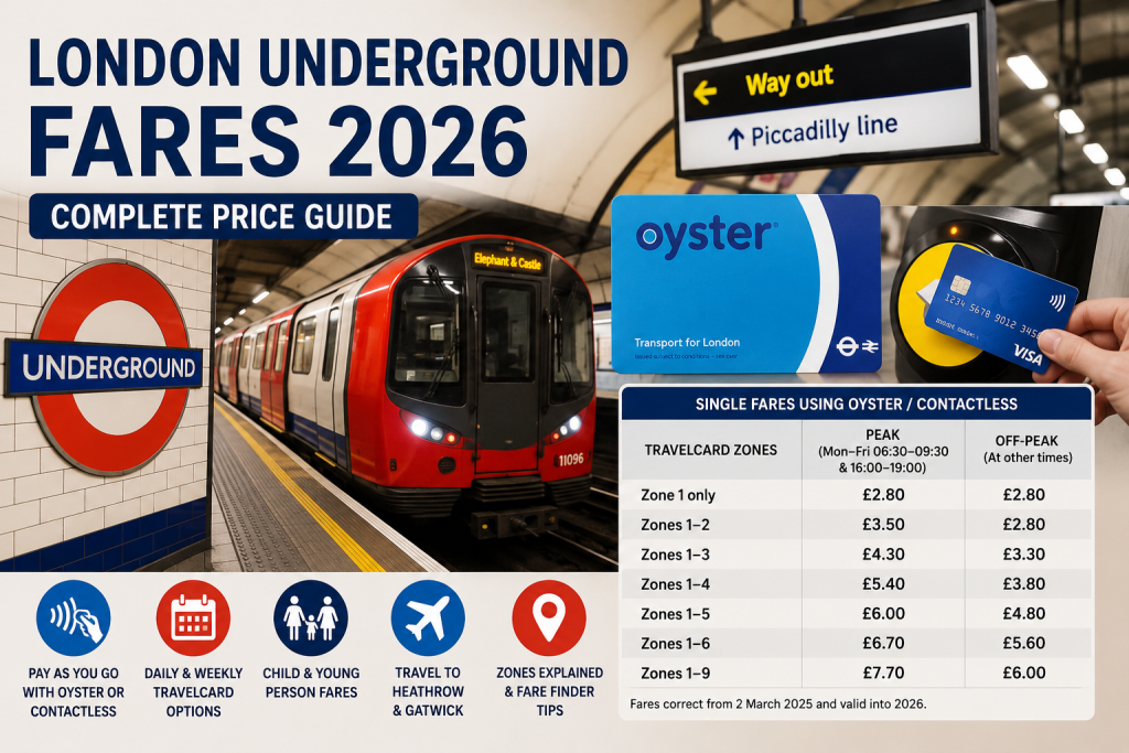Tarifas del Metro de Londres